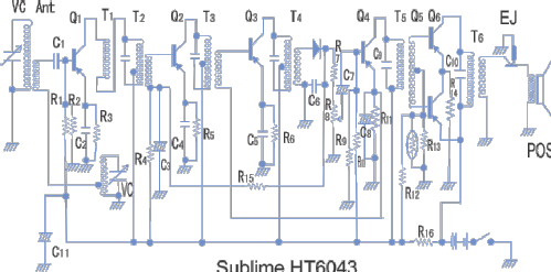Deluxe HiFi Six Transistor STR7 ; Sublime - Ramson (ID = 1384833) Radio