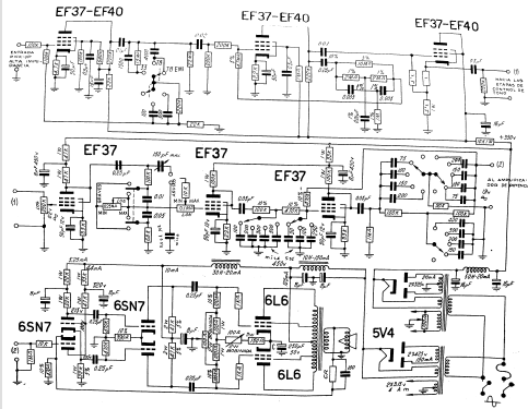 desconocido - unknown 10 Amplificador a válvulas; Unknown - CUSTOM (ID = 2507782) Ampl/Mixer