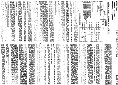 Case 1001 Ch= 19 RSME; Apex Electric, Pool; (ID = 479816) Radio