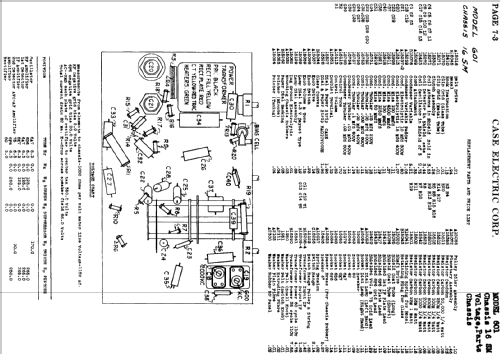 Case 601 Ch= 16 SM; Apex Electric, Pool; (ID = 479791) Radio