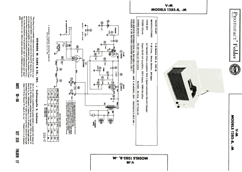 1285-B ; V-M VM Voice of (ID = 1952905) R-Player