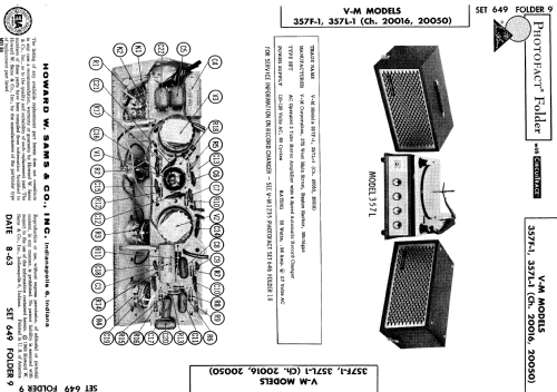 357F-1 Ch= 20016 + 20050; V-M VM Voice of (ID = 546489) Reg-Riprod