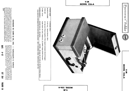 Tri-o-Matic 556-A; V-M VM Voice of (ID = 546421) R-Player