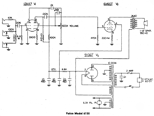 Oahu 6150; Valco Manufacturing (ID = 816449) Ampl/Mixer