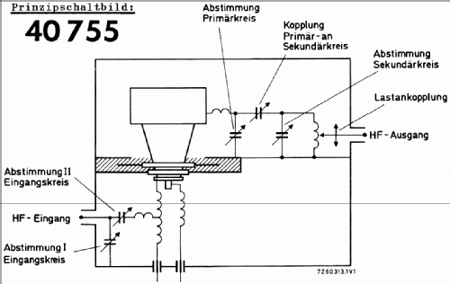 Breitbandverstärker 40755; Valvo GmbH, (ID = 222734) RF-Ampl.