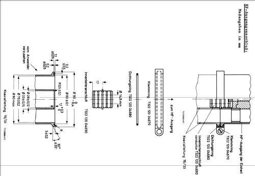 Verstärkereinheit 40758; Valvo GmbH, (ID = 223951) RF-Ampl.