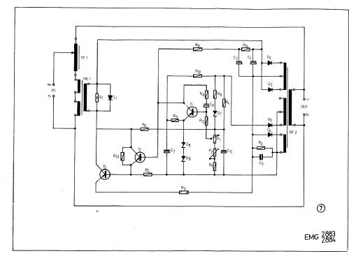 Transistorised 'AC' Voltage Stabilizer TR9267/2884-2; Vas- és Müszeripari (ID = 2594967) Strom-V