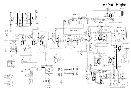 Televisore Righel; Vega, BP Radio, (ID = 2870352) Télévision