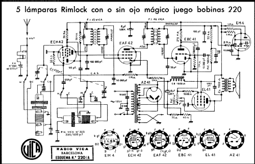 220-A; Vica Talleres, (ID = 1434582) Radio