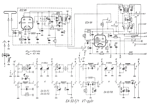 EA53F / I; Videoton; (ID = 269459) Radio