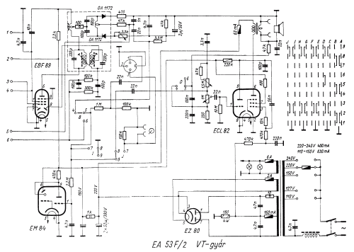 EA53F / I; Videoton; (ID = 269460) Radio