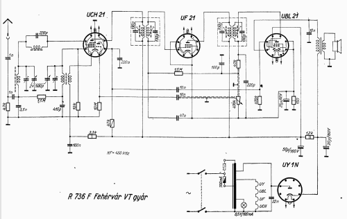 Fehérvár R736F; Videoton; (ID = 227384) Radio