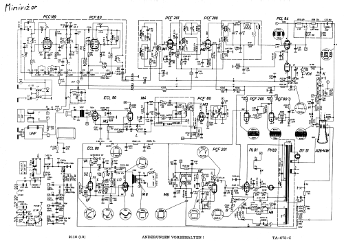 Minivizor TA-675-OC; Videoton; (ID = 2429037) Television