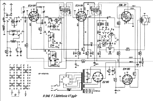 Szimfonia R946F V; Videoton; (ID = 91214) Radio