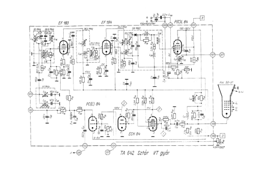 Sztár TA642; Videoton; (ID = 1464649) Television