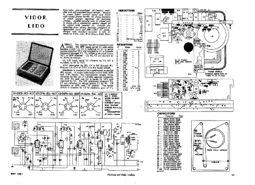 Lido CN411; Vidor Ltd.; Erith (ID = 234502) Radio