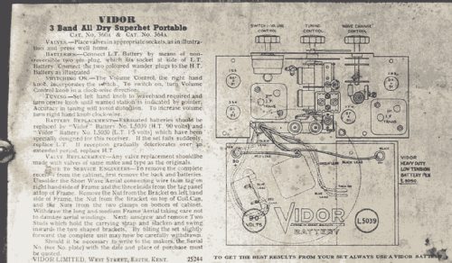 Riviera CN360A; Vidor Ltd.; Erith (ID = 1039139) Radio