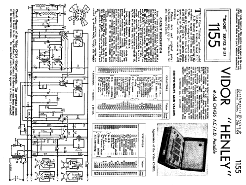 Henley CN426; Vidor Ltd.; Erith (ID = 1050536) Radio