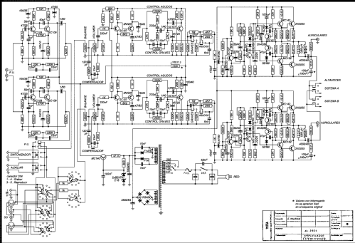 Amplificador Estereofónico A-3024; Vieta Audio (ID = 2440385) Verst/Mix