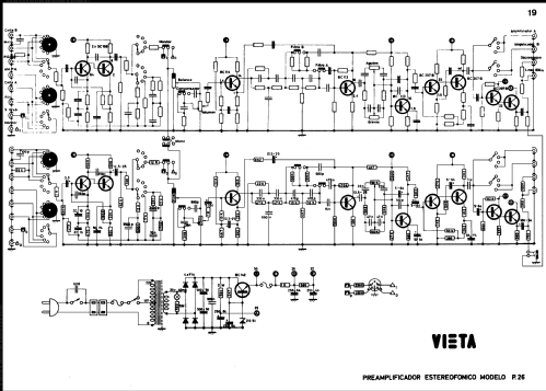 Preamplificador Estereofónico P-26; Vieta Audio (ID = 2284826) Verst/Mix