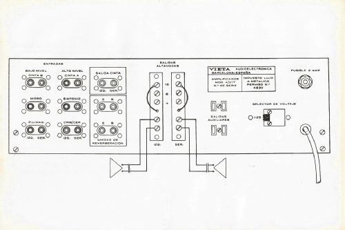 Amplificador Vieta Stereo A-217; Vieta Audio (ID = 2157310) Verst/Mix