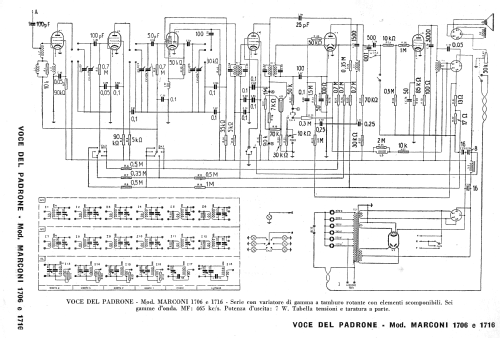 Marconi 1716; La Voce del Padrone; (ID = 312935) Radio