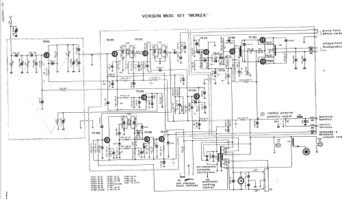 Monza 921; Voxson, FARET F.A.R. (ID = 1063301) Car Radio