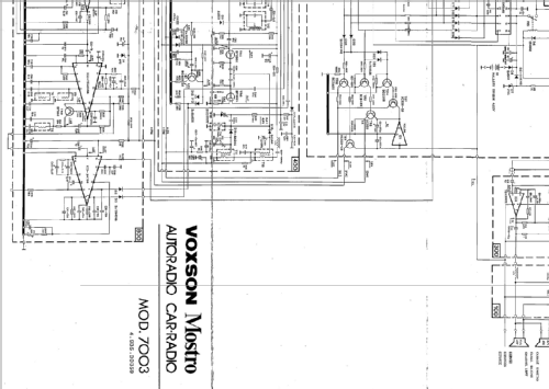 Mostro 7003; Voxson, FARET F.A.R. (ID = 1840738) Car Radio