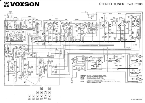 Stereo Tuner R203 A; Voxson, FARET F.A.R. (ID = 2601220) Radio