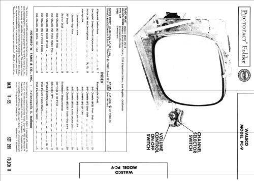 PC-9; Walsco Electronics (ID = 2659816) Television