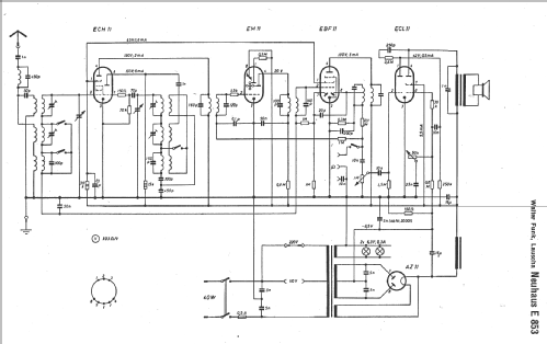 Neuhaus W E853; Walter Funk-Werk, (ID = 12186) Radio