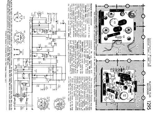 Playtime Plus Tape Recorder ; Walter Instruments (ID = 2291164) R-Player