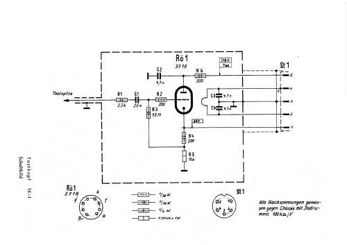 Breitband-Spannungsmesser Wideband-Voltmeter SM-1; Wandel & Goltermann; (ID = 175564) Equipment