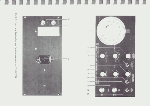 Funktionsgenerator FG-216; Wandel & Goltermann; (ID = 2397400) Equipment