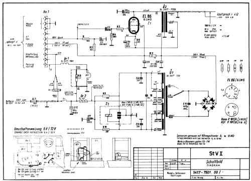 Verstärker St V 1; Wandel & Goltermann; (ID = 1665304) Ampl/Mixer