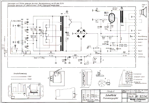 Zikade A; Wandel & Goltermann; (ID = 991906) Car Radio