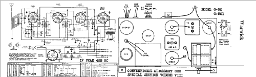 0-50 ; Warwick Mfg. Corp., (ID = 705754) Radio