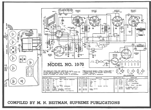 10-70 ; Warwick Mfg. Corp., (ID = 67310) Radio