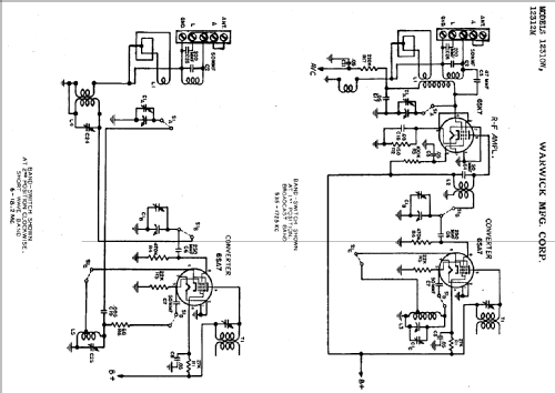 12312M ; Warwick Mfg. Corp., (ID = 717032) Radio