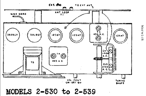 2-532 Ch= 2-53; Warwick Mfg. Corp., (ID = 715296) Radio