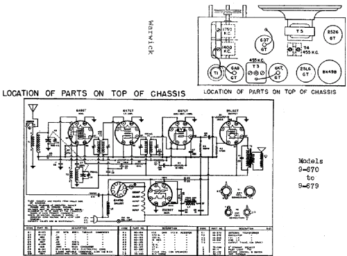 9-671 ; Warwick Mfg. Corp., (ID = 716859) Radio