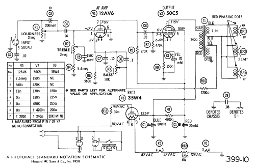 Phonola 1057W ; Waters Conley (ID = 2605607) Ampl/Mixer