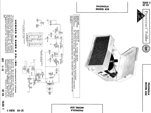 Phonola 858 ; Waters Conley (ID = 637787) R-Player