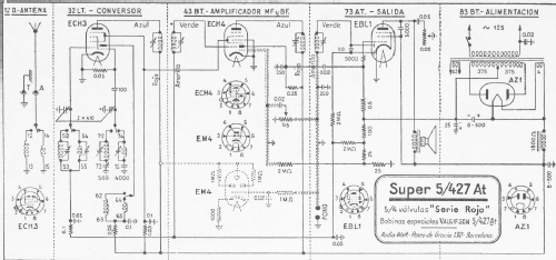 Super 634-At; Radio Watt Valgifson (ID = 1008988) Radio