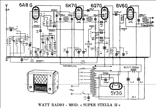 Super Stella Seconda serie; Watt Radio; Torino (ID = 223529) Radio