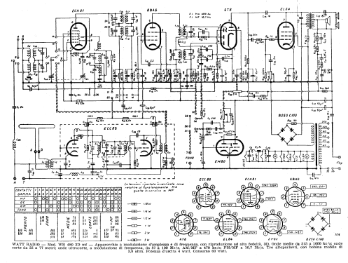 WR480 MF 3D; Watt Radio; Torino (ID = 2470114) Radio