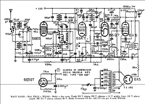 WR53; Watt Radio; Torino (ID = 219691) Radio