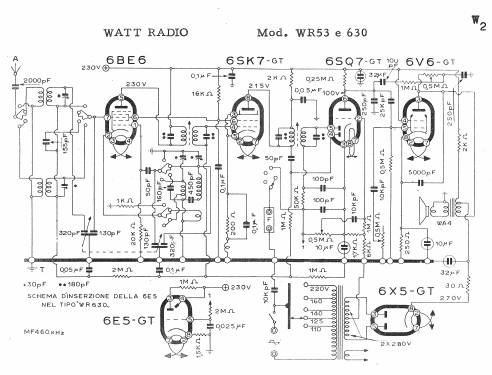 WR53; Watt Radio; Torino (ID = 219784) Radio