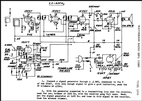 4800 ; Watterson Radio Mfg. (ID = 313977) Radio