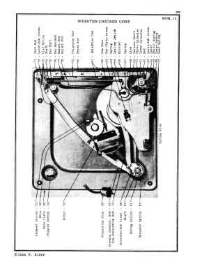 Record Changer 11; Webster Co., The, (ID = 2980412) Ton-Bild